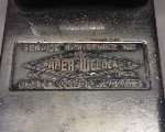 Paper Welder nameplate Service Industries Inc Boston 1936-40.jpg (33332 bytes)
